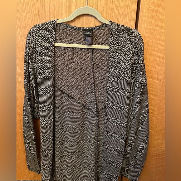 Daytrip Sweaters - Black and White Cardigan!